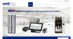 Desktop Screenshot of contidata.de